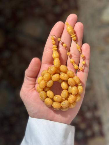 مسباح مكتبية صب قديم اصفر