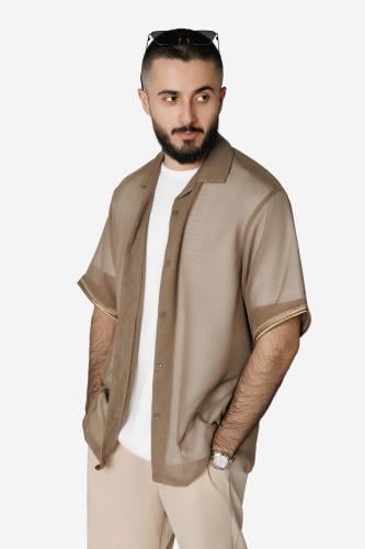 PURE | Olive Brown Shirt