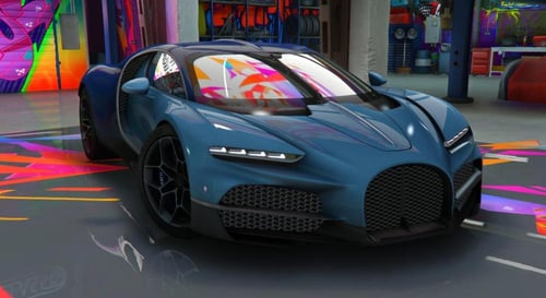 بوقاتي توربيون ( اسرع مركبة )