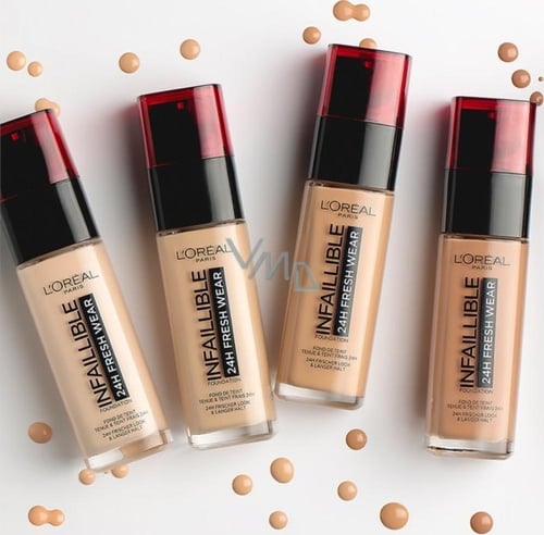 كريم أساس إنفاليبل 24 ساعة فريش وير من لوريال باري...