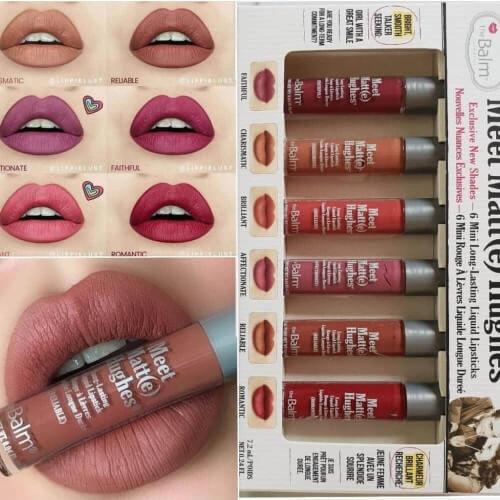 تعرف على مجموعة أحمر الشفاه مات هيوز المكونة من 6...