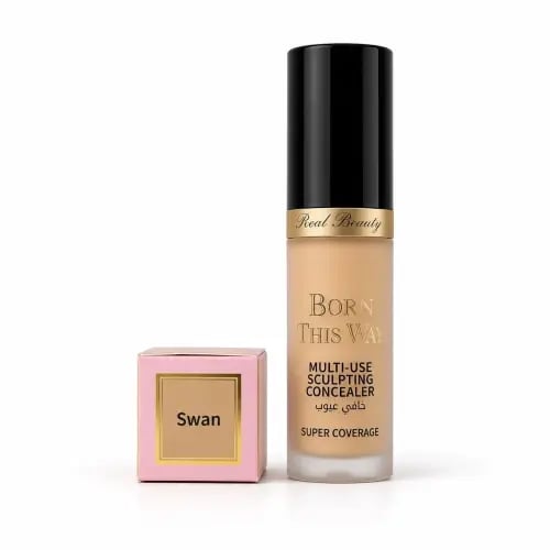خافي عيوب ريل بيوتي Born This Way RB536 درجة Swan