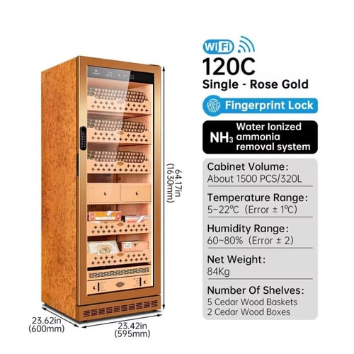 مبرد السيجار ( بصمة ) ( WiFi )