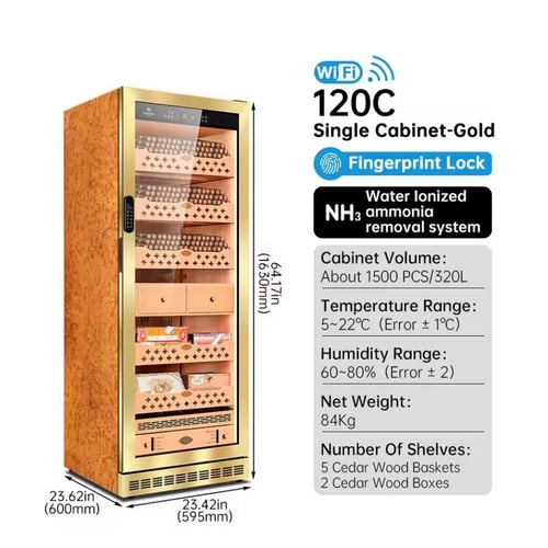 مبرد السيجار ( بصمة ) ( WiFi )