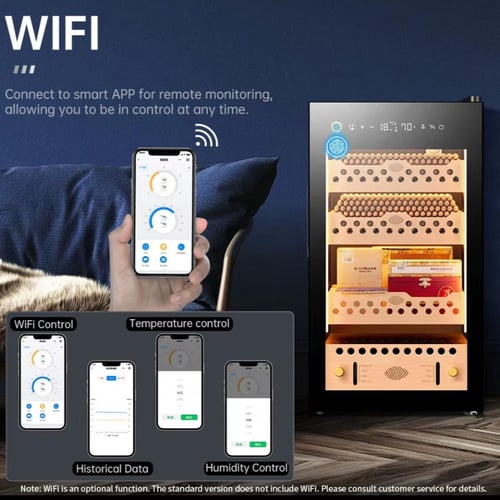 مبرد سيجار ( WiFi ) ( بصمة )