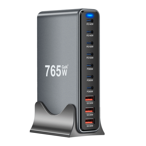 الهاتف المحمول 765 واط PD Gan Usb شاحن سريع وحدة ش...