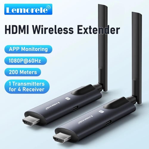 Lemorele 5G 200M اللاسلكية HDMI الارسال والاستقبال...
