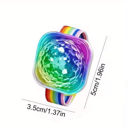 المحمولة LED مصباح ليلة ستروب سوار ساعة USB شحن ال...