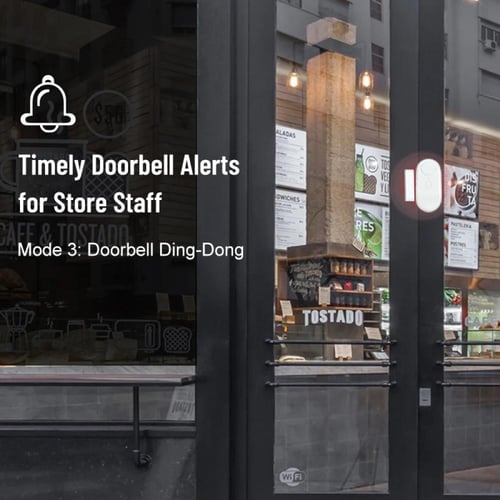 إنذار نافذة الباب اللاسلكي مع جهاز التحكم عن بعد،...