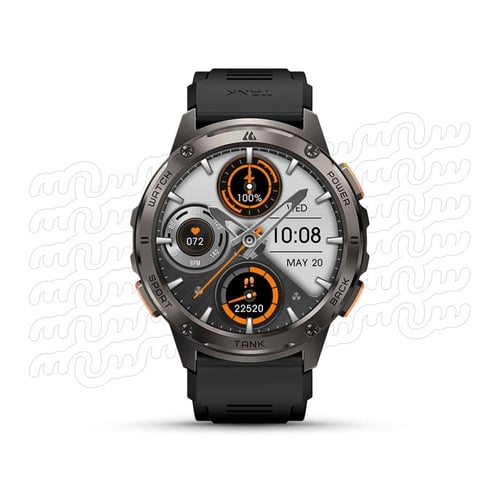 ساعة تانك T3 الذكية - تدعم المكالمات و170 وضع رياض...