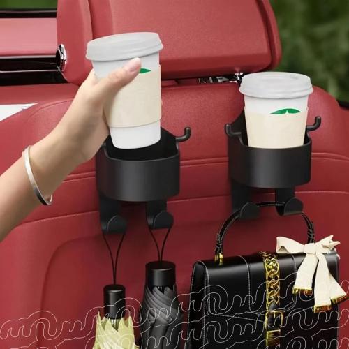 حامل أكواب واستاند للجوال والايباد على المقعد الخل...