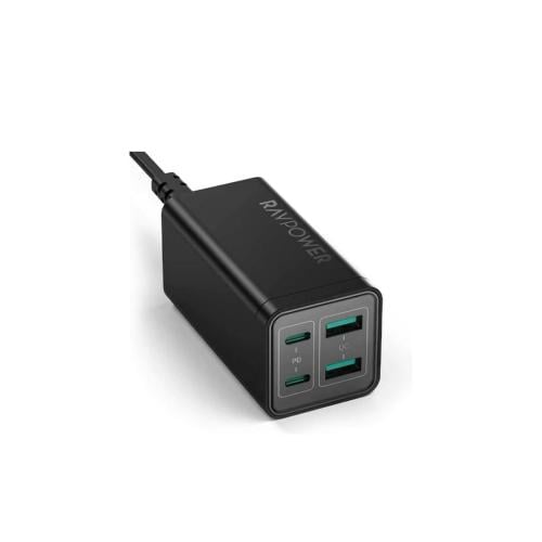 راف باور منصة شحن 4 منافذ بقوة 65 واط