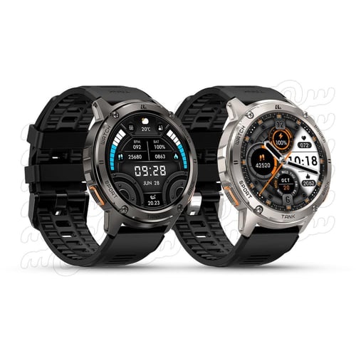 ساعة تانك T3 الذكية - تدعم المكالمات و170 وضع رياض...