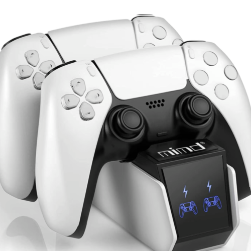 شاحن وحدة تحكم محمول لجهاز PS5، محطة شحن USB