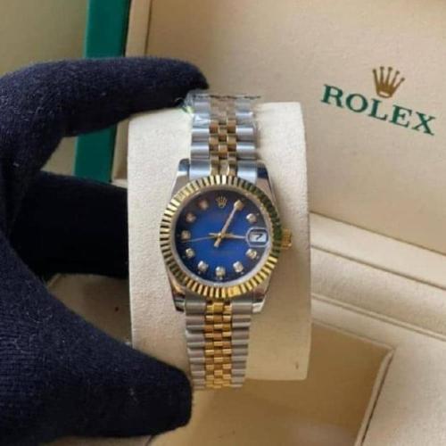 ساعه رولكس نسائي datejust 28mm كريستال