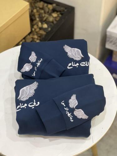 كبلز لك جناح ولي جناح القماش قطن فرو شتوي
