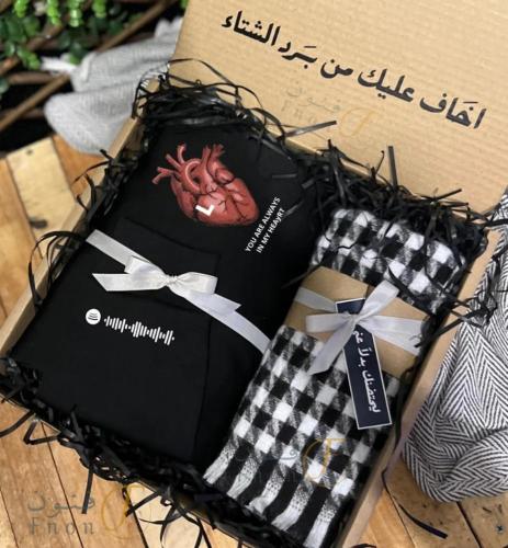 بوكس الشتاء بتصميم أنيق -متجر وجدان تصميم حسب الطل...