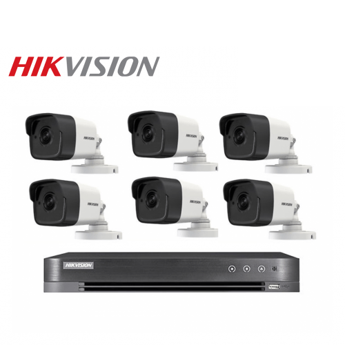 6 كاميرات شبكية 5 ميجـابكسل IP السعر شامل التركيب...