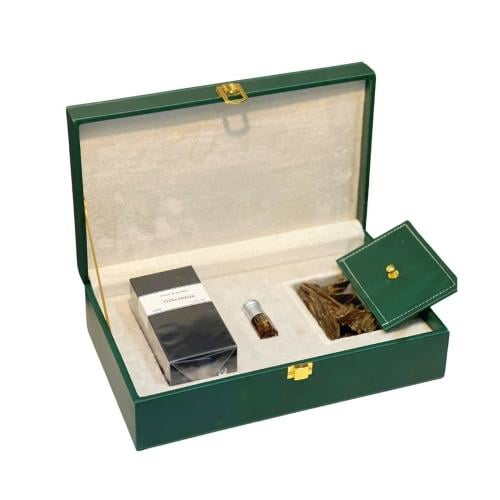 صندوق اهداء عود كلمنتان دبل سوبر + دهن عود كمبودي...