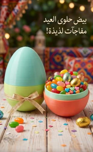 بيض حلوى العيد