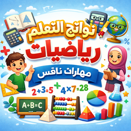 مؤشرات نافس رياضيات سادس مع الحل