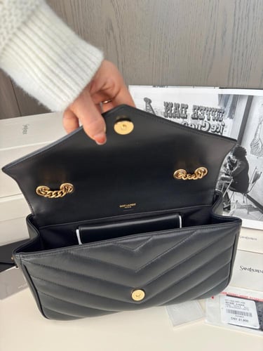 Loulou handbag ysl, مقاسين