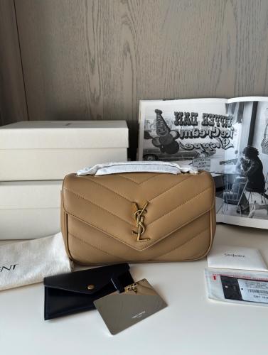 Loulou handbag ysl, مقاسين