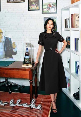 فستان انيق فالانتينو " ٣ الوان "