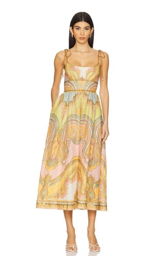 فستان صيفي طويل " لونين"