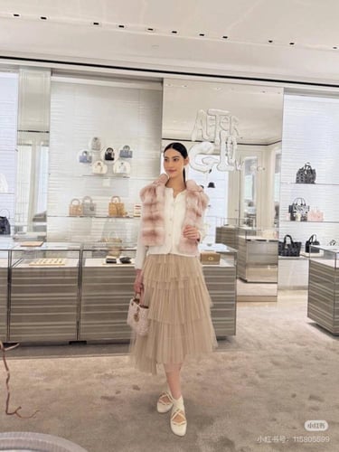 تنورة انيقة " لونين "