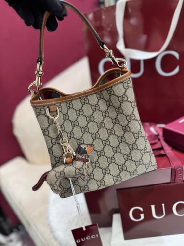شنطة gucci GG Emblem 19cm