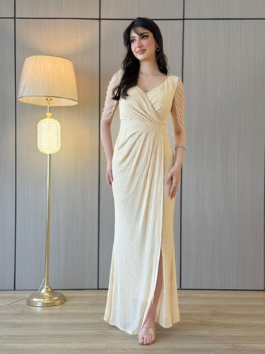 فستان بريق السهرات