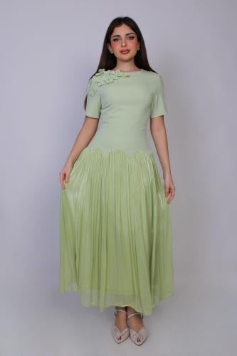 فستان همس الزهور – بليسيه ناعم