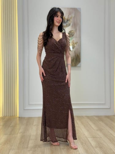 فستان بريق السهرات