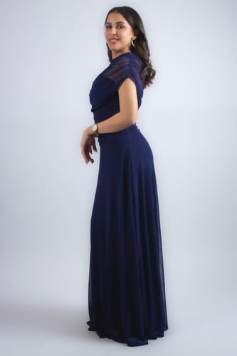 فستان إليجانس درابيه الطويل