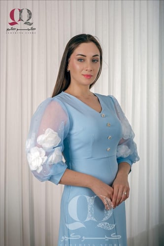 فستان ناعم ويتميز بخامة الباربي الانيقة