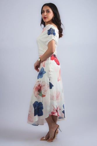 فستان همسة الربيع