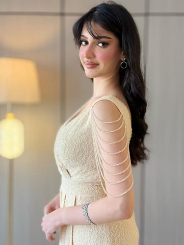 فستان بريق السهرات