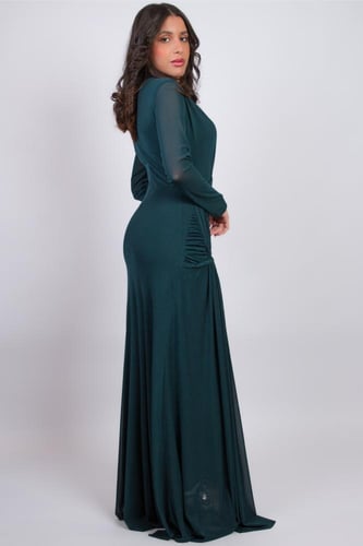 فستان أناقة الانسياب