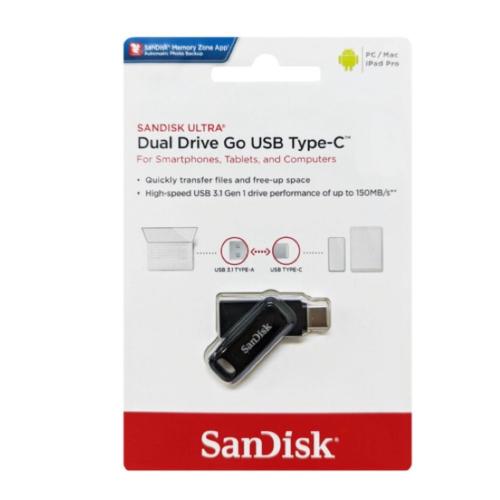 فلاش USB منفذ تايب سي من SanDiskجيجا 128