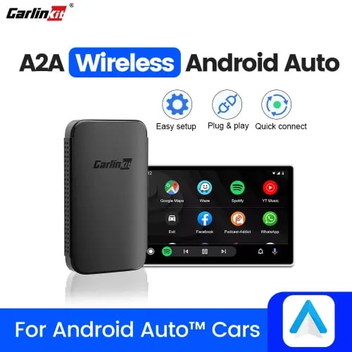 CarlinKit A2A محول لاسلكي ل أندرويد السيارات التوص...