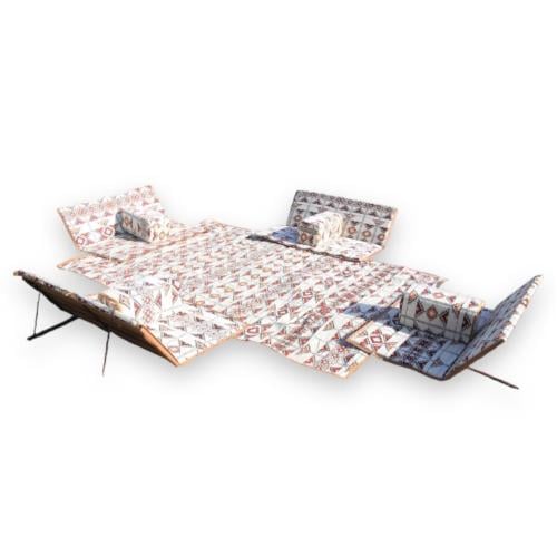 طقم جلسة سدو تراثي 9قطع