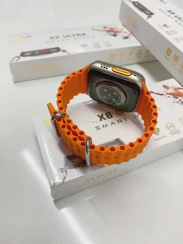 ساعة X8 Ultra الاصلي بلوتوث و NFC و اتصال بصوت واض...