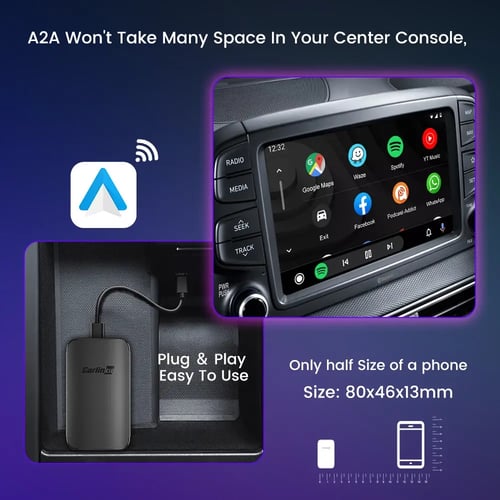 CarlinKit اللاسلكية أندرويد السيارات معدِّل سيارة...