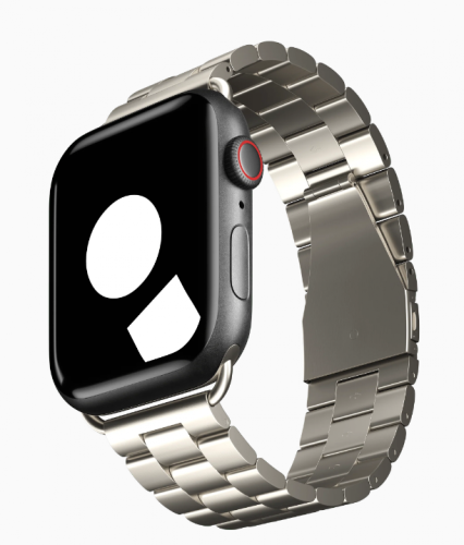 سوار ساعة ابل كلاسيك حديد لمقاسات 42 / 44 /45 /49