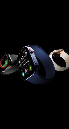 ساعة طبق الاصل لساعة آبل الاصدار السابع