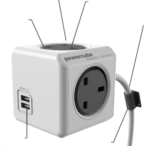 محول طاقة أصلي باور كيوب