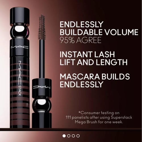 ماك كوزمتكس M·A·CSTACK ماسكارا 12 مل