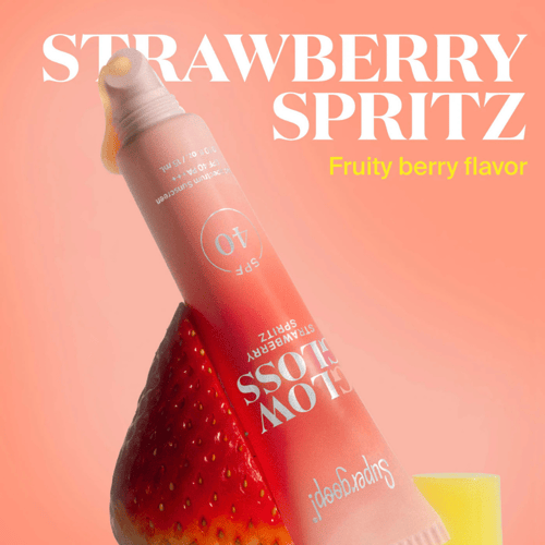 سوبر جوب Glow Gloss SPF40 مرطب شفاة 15 مل