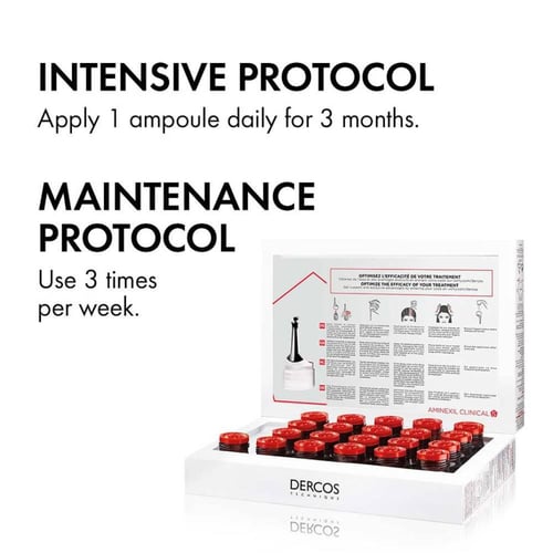 فيتشي Dercos أمبولات للنساء 6 مل 21X